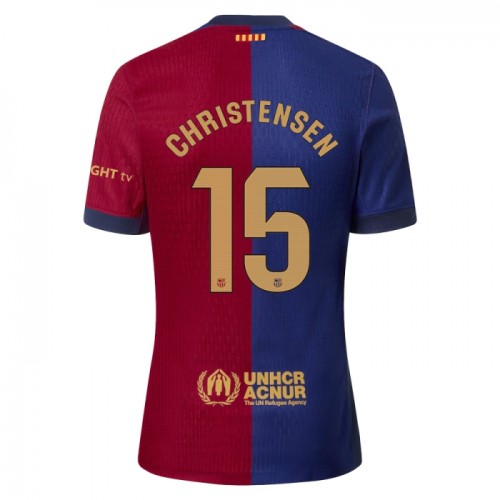 Camisola do FC Barcelona Christensen 15 Equipamento Principal 2024-25 Camisola do FC Barcelona Christensen 15 Equipamento Principal 2024-25